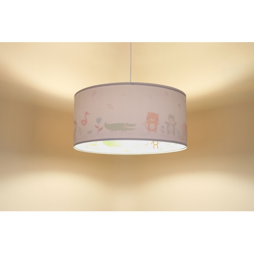 Lámpara colgante infantil SWEET DREAMS 1xE27/60W/230V diá. 30 cm