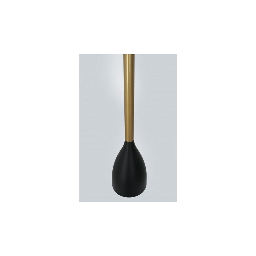 Lámpara colgante ISTAPPAR 1xE27/60W/230V negro/dorado