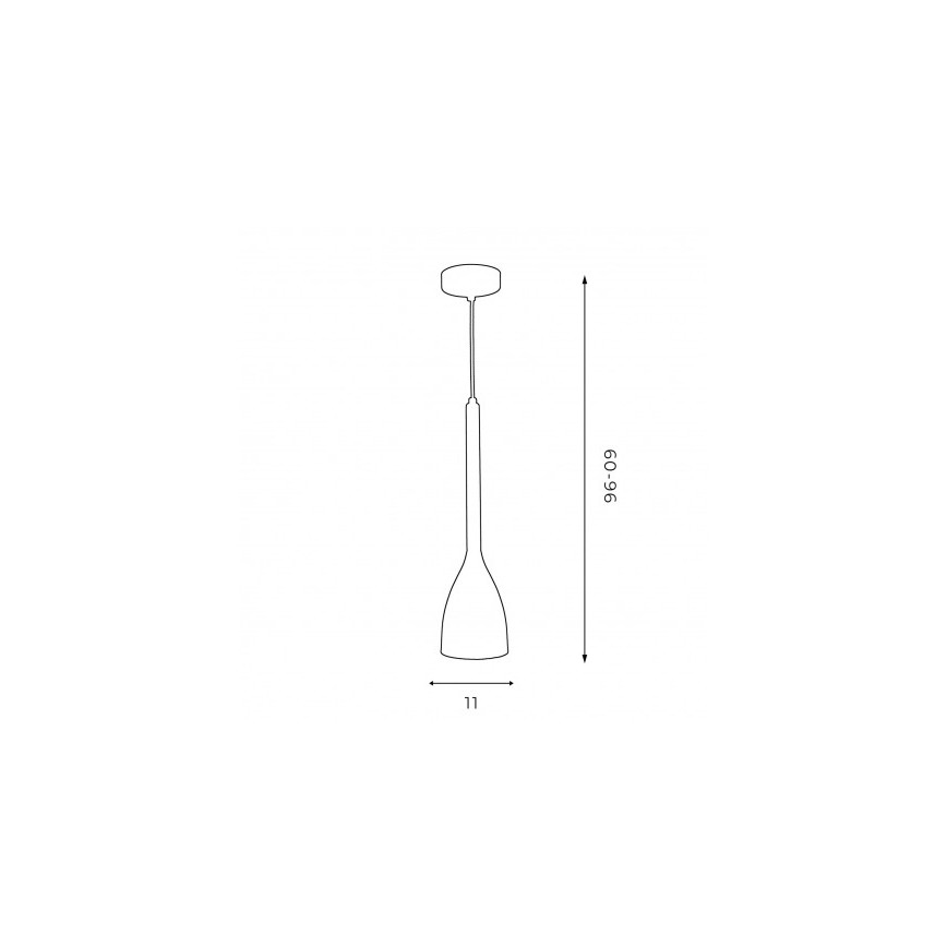 Lámpara colgante ISTAPPAR 1xE27/60W/230V negro/dorado