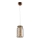 Lámpara colgante JAR LED/5W/230V cobre/madera