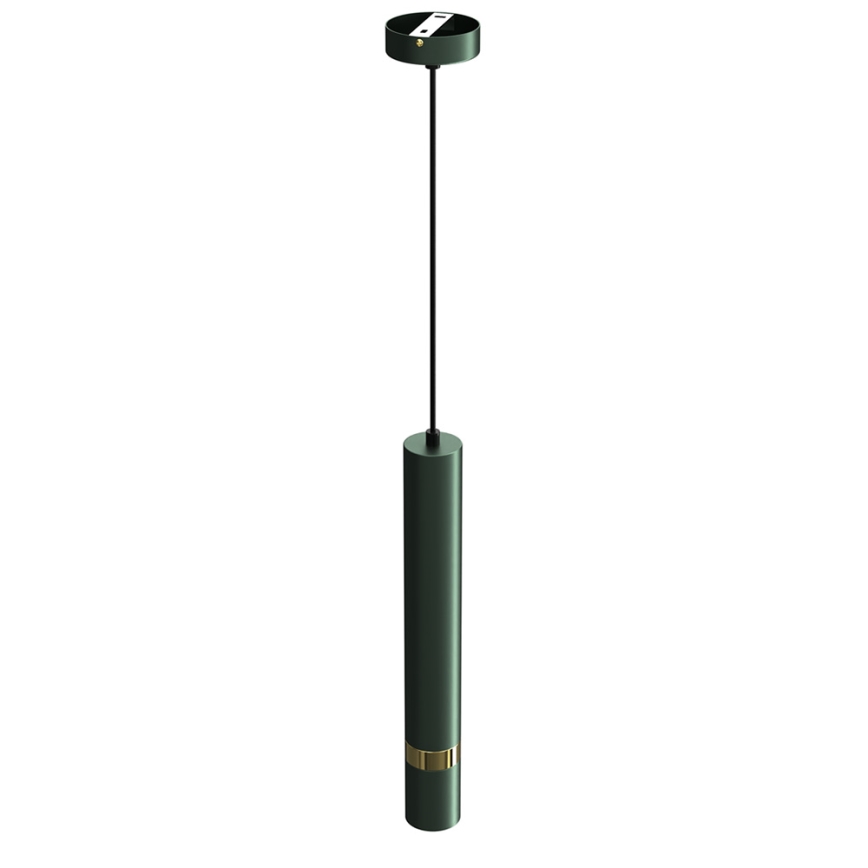 Lámpara colgante JOKER 1xGU10/25W/230V verde