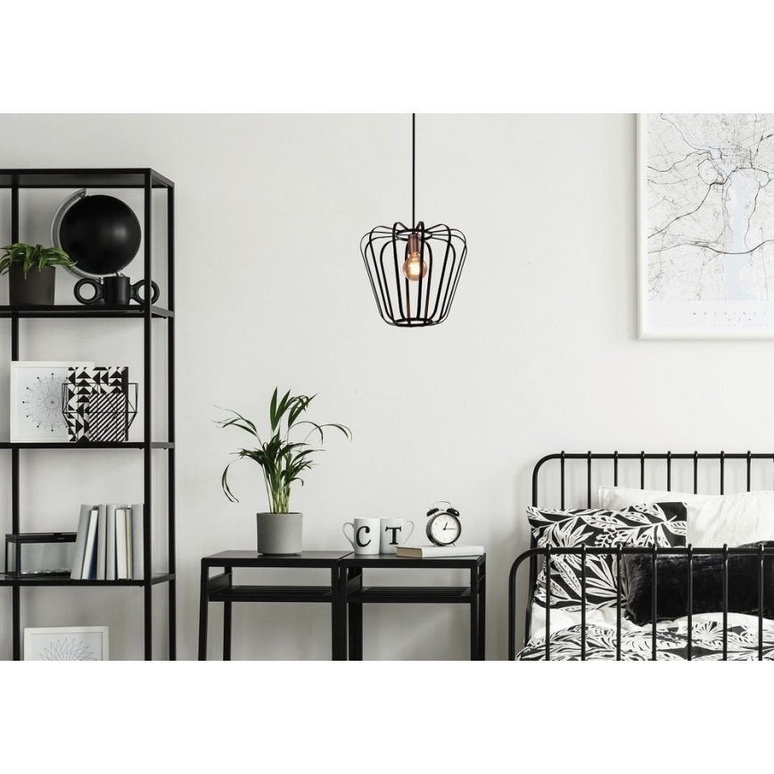 Lámpara colgante JONAS 1xE27/40W/230V