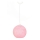 Lámpara colgante JUTE 1xE27/60W/230V rosa