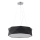 Lámpara colgante KANTOOR 1xE27/15W/230V negro