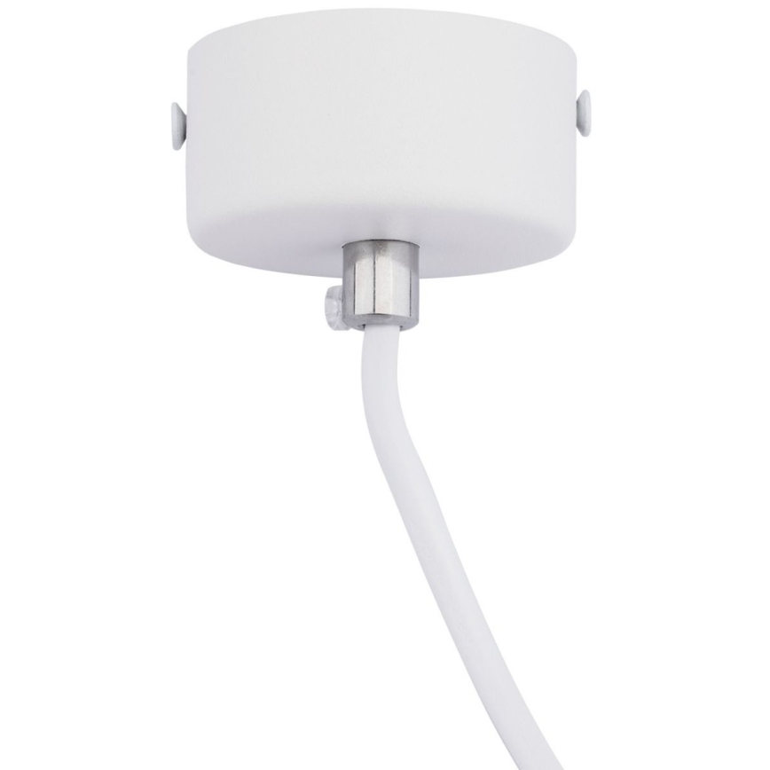 Lámpara colgante KARADON 1xGU10/30W/230V 17 cm blanco