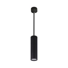 Lámpara colgante KARADON 1xGU10/30W/230V 17 cm negro