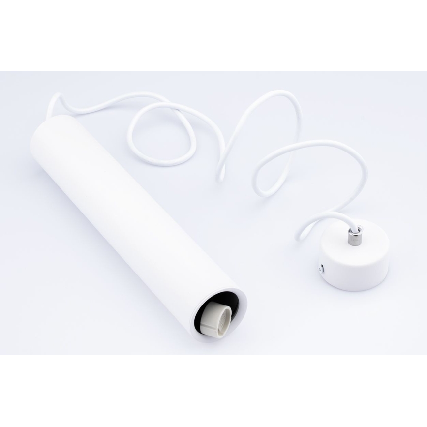 Lámpara colgante KARADON 1xGU10/30W/230V 29 cm blanco
