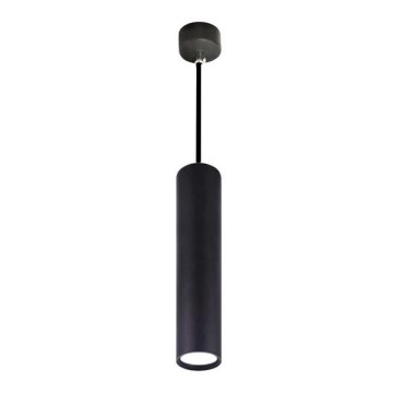 Lámpara colgante KARADON 1xGU10/30W/230V 60 cm negro