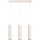 Lámpara colgante KARBON 3xGU10/10W/230V color crema