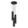 Lámpara colgante KARBON 3xGU10/10W/230V negro