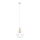Lámpara colgante KARO 1xE27/15W/230V blanco
