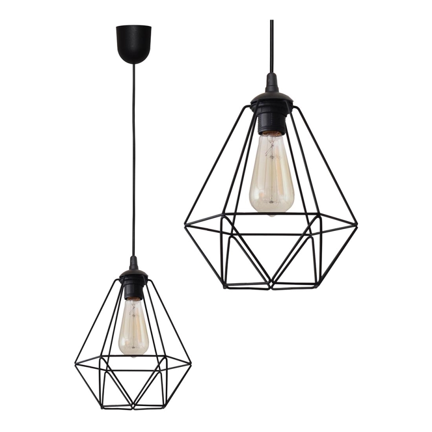 Lámpara colgante KARO 1xE27/15W/230V