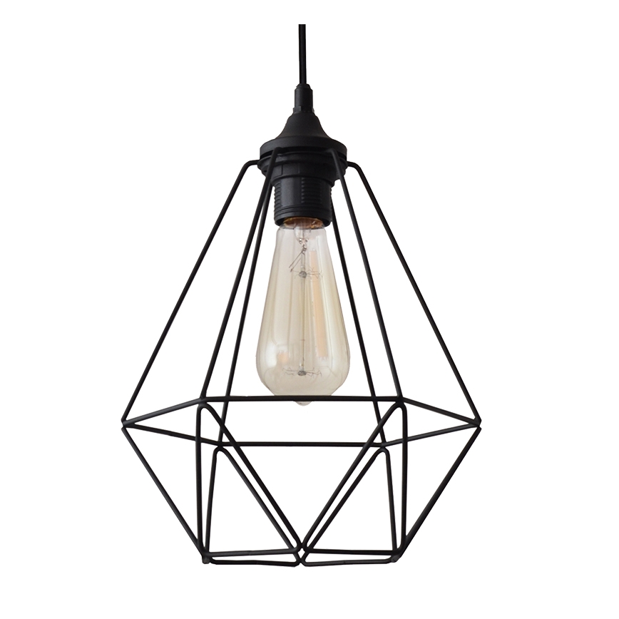 Lámpara colgante KARO 1xE27/15W/230V