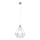Lámpara colgante KARO LARGE 1xE27/15W/230V gris