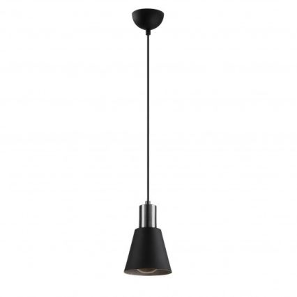 Lámpara colgante KEM 1xE27/40W/230V negro