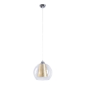 Lámpara colgante KULANA 1xE27/60W/230V dorado