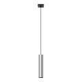 Lámpara colgante LAGOS 1xGU10/10W/230V cromo brillante