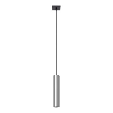 Lámpara colgante LAGOS 1xGU10/10W/230V cromo brillante