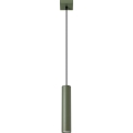 Lámpara colgante LAGOS 1xGU10/10W/230V verde