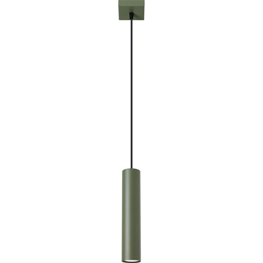 Lámpara colgante LAGOS 1xGU10/10W/230V verde