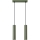 Lámpara colgante LAGOS 2xGU10/10W/230V verde