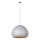 Lámpara colgante LAVA 1xE27/15W/230V gris/dorado