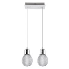 Lámpara colgante LED 2xLED/5W/230V