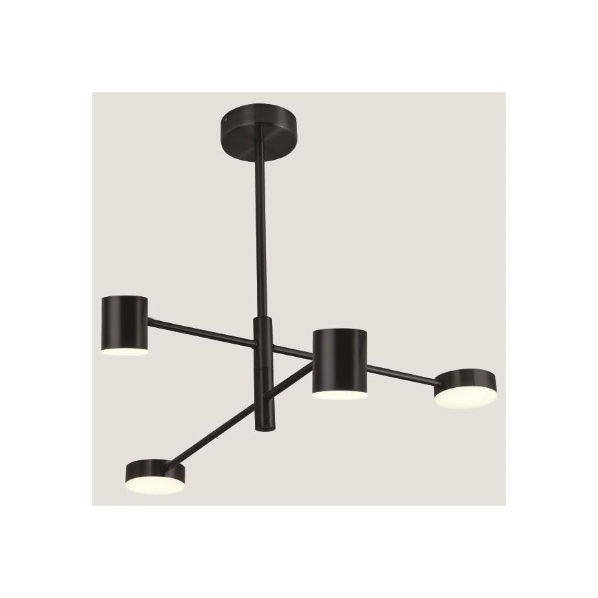 Lámpara colgante LED LED/24W/230V 3000K negro