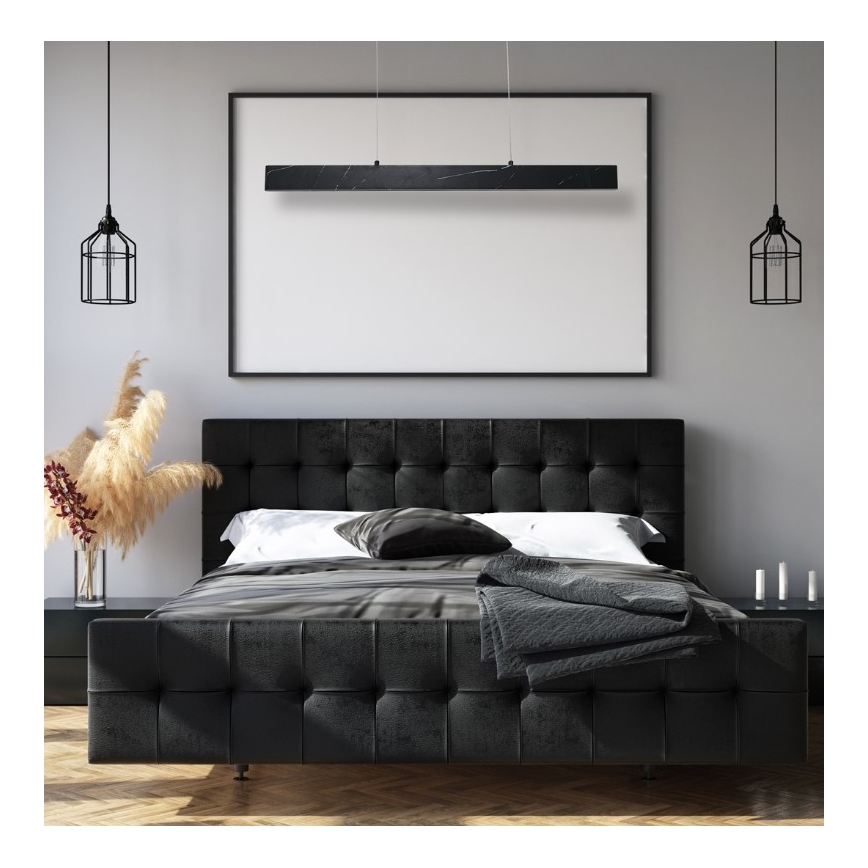 Lámpara Colgante LED PIERCE LED/18W/230V negro