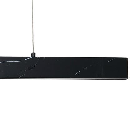 Lámpara Colgante LED PIERCE LED/18W/230V negro