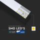 Lámpara colgante LED SAMSUNG CHIP LED/40W/230V 4000K negro