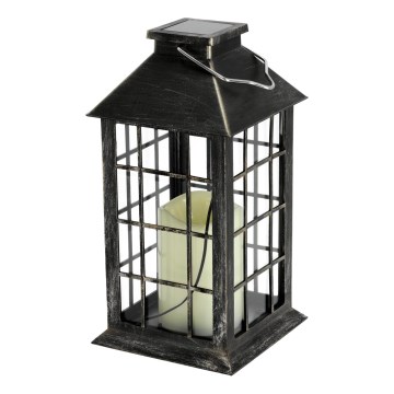 Lámpara colgante LED Solar LED/0,02W/1,2V 2700K IP44 pátina