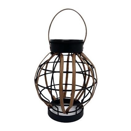Lámpara colgante LED solar LED/0,1W/1,2V diá. 15 cm
