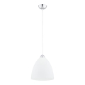 Lámpara colgante LERA 1xE27/15W/230V cromo brillante