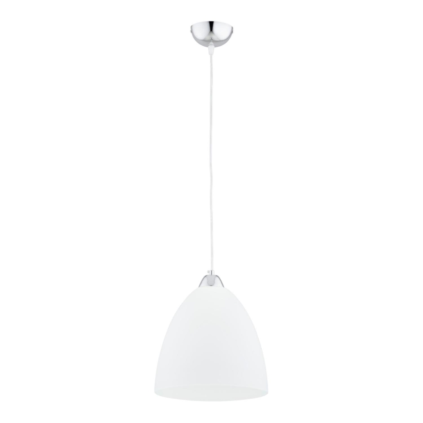 Lámpara colgante LERA 1xE27/15W/230V cromo brillante