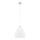 Lámpara colgante LERA 1xE27/15W/230V cromo brillante