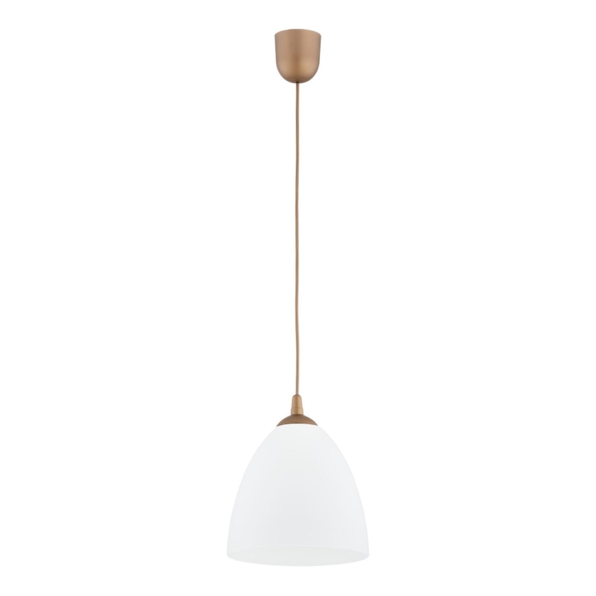 Lámpara colgante LERA 1xE27/15W/230V dorado