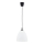 Lámpara colgante LERA 1xE27/15W/230V negro
