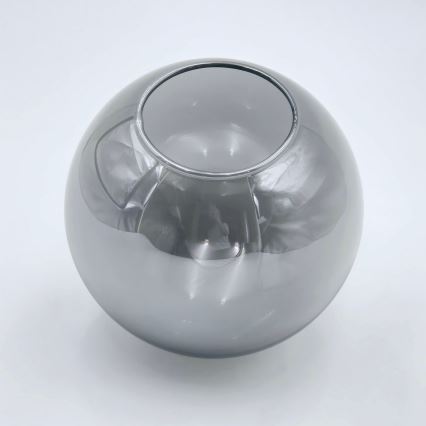 Lámpara colgante LILOU 4xE14/5W/230V cromo mate/ahumado