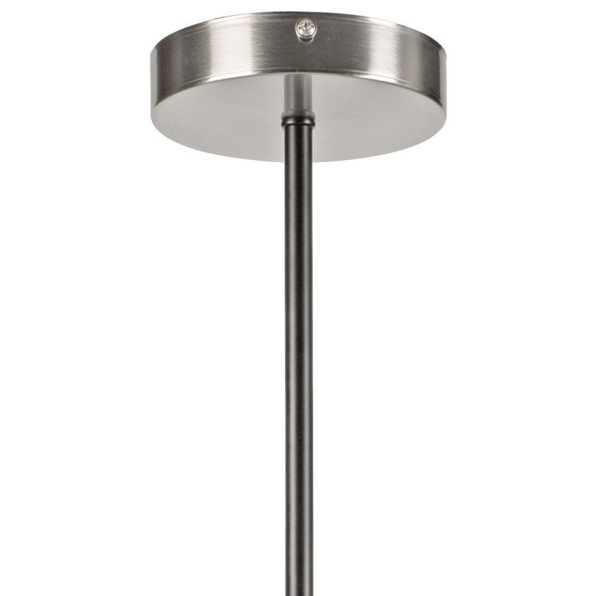 Lámpara colgante LILOU 4xE14/5W/230V cromo mate/ahumado