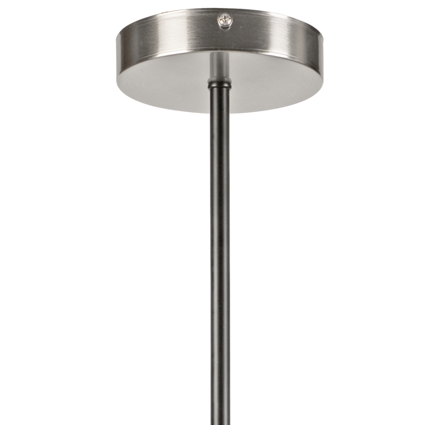 Lámpara colgante LILOU 6xE14/5W/230V cromo mate/ahumado