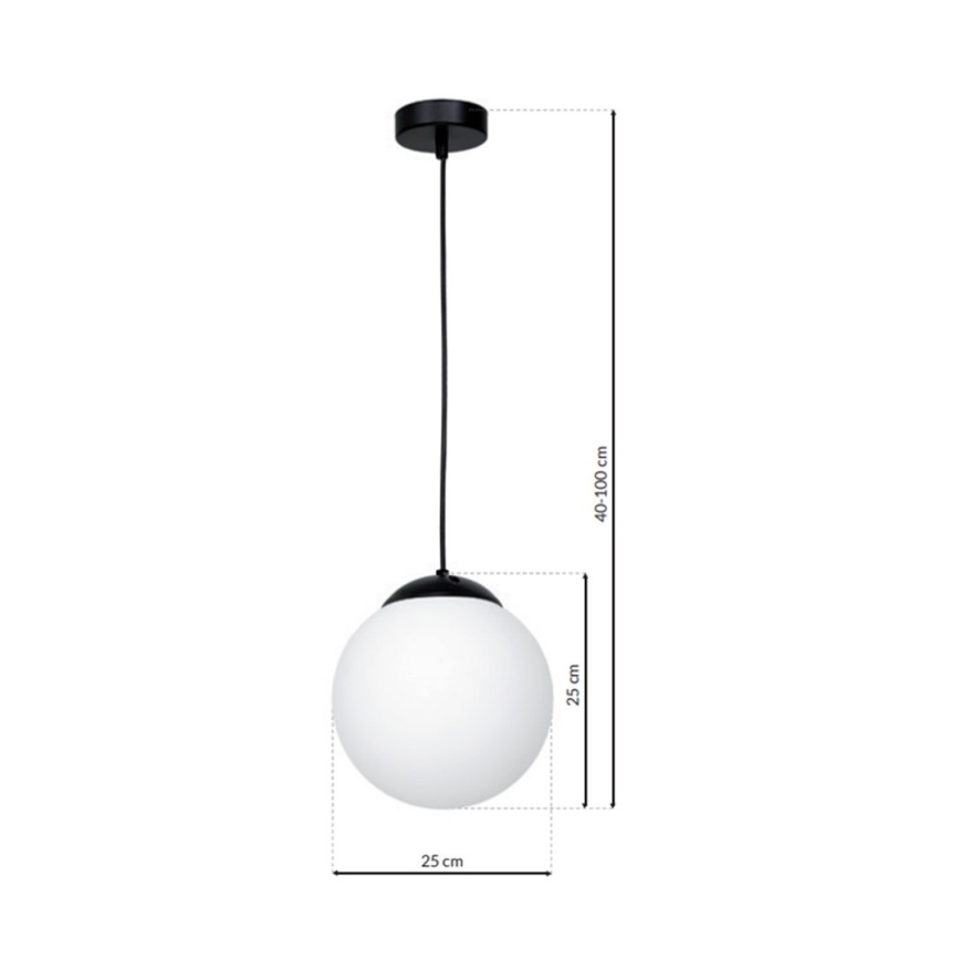 Lámpara colgante LIMA 1xE14/40W/230V