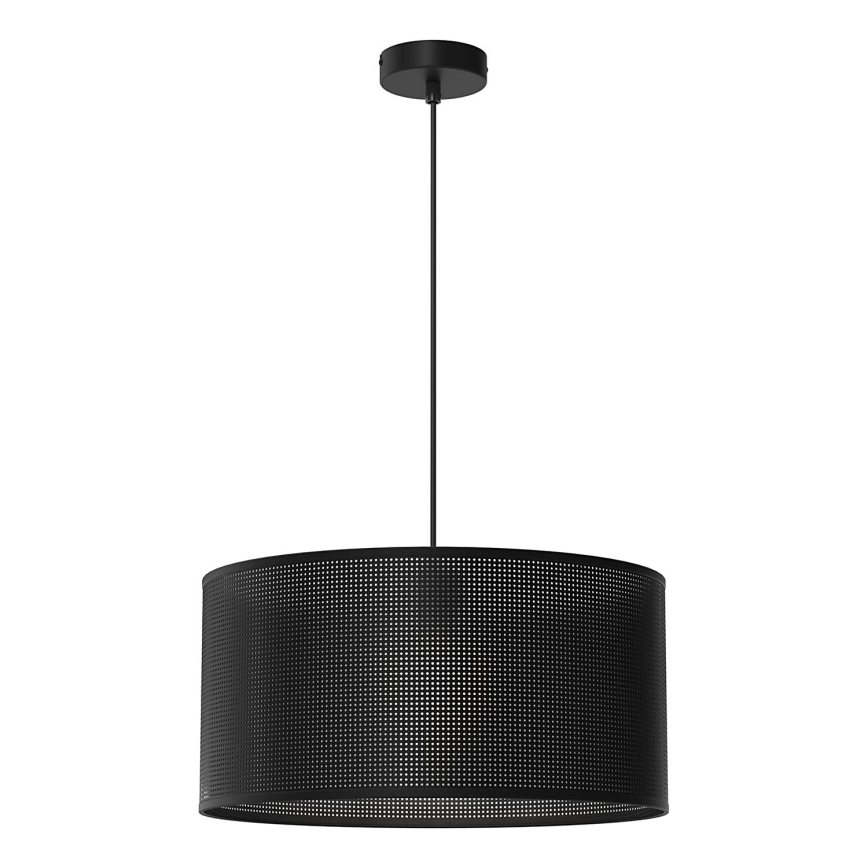 Lámpara colgante LOFT SHADE 1xE27/60W/230V diá. 40 cm negro