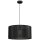 Lámpara colgante LOFT SHADE 1xE27/60W/230V diá. 40 cm negro