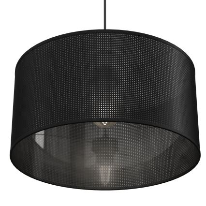 Lámpara colgante LOFT SHADE 1xE27/60W/230V diá. 40 cm negro