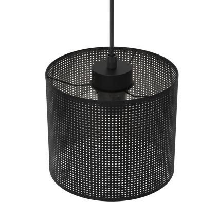 Lámpara colgante LOFT SHADE 3xE27/60W/230V negro