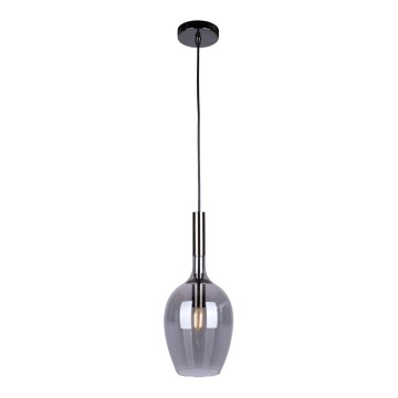 Lámpara colgante LUGANO 1xE14/40W/230V gris