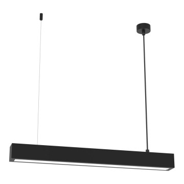 Lámpara colgante LUNGO T8 1xG13/9W/230V negro