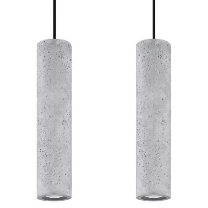Lámpara colgante LUVO 2xGU10/40W/230V