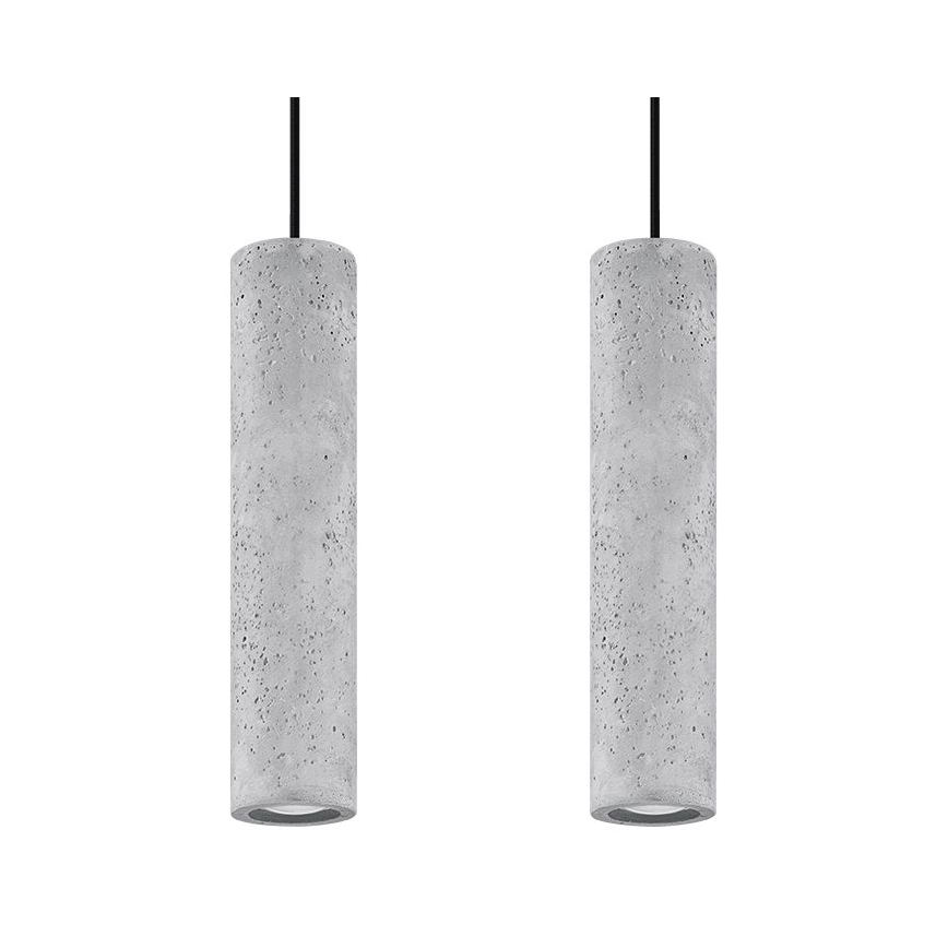 Lámpara colgante LUVO 2xGU10/40W/230V